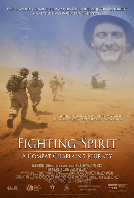 Póster de la película Fighting Spirit: A Combat Chaplain's Journey