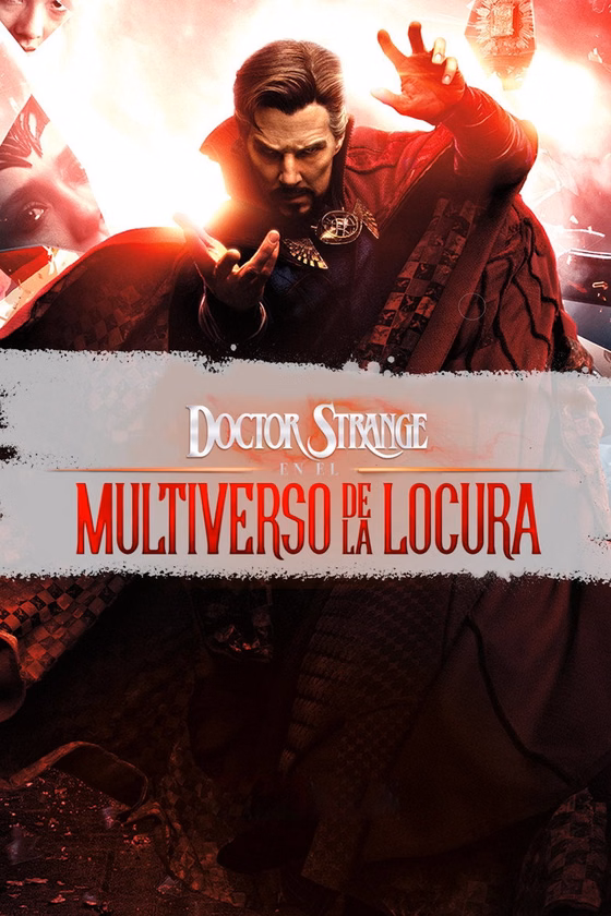 Póster de Doctor Strange en el multiverso de la locura