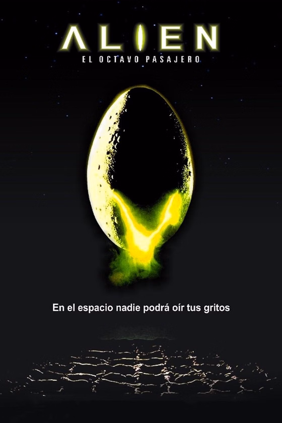 Póster de Alien, el octavo pasajero