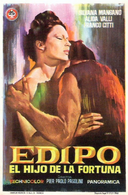 Póster de la película Edipo, el hijo de la fortuna