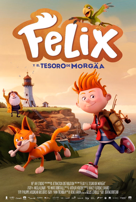 Póster de la película Félix y el tesoro de Morgäa