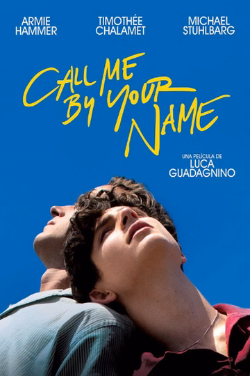 Póster de Call Me by Your Name