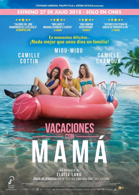 Póster de la película Vacaciones con mamá