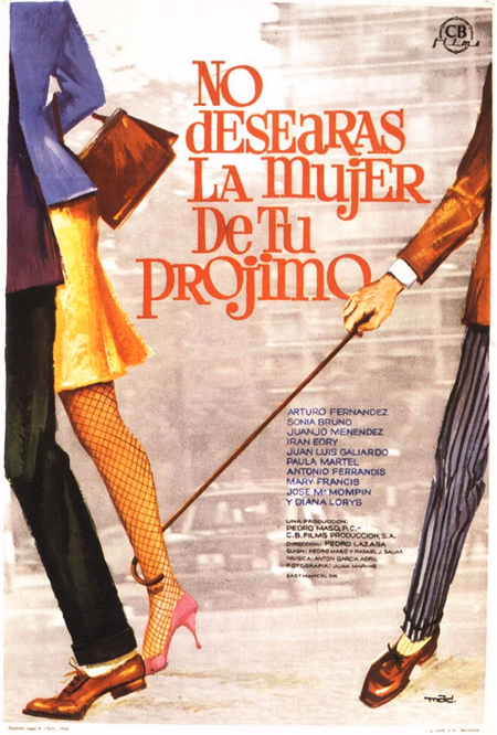 Póster de la película No desearás la mujer de tu prójimo