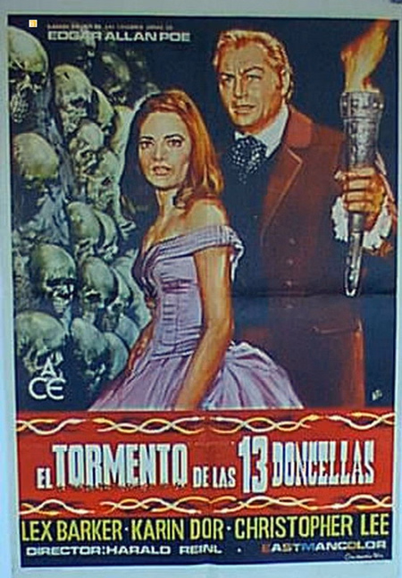 Póster de la película El tormento de las trece doncellas