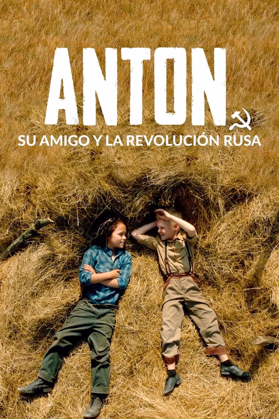 Póster de Anton, su amigo y la Revolución rusa