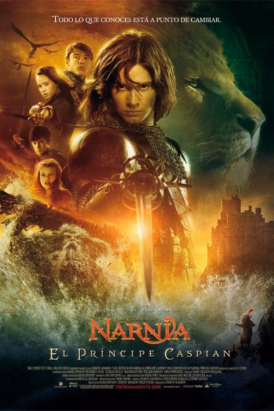 Póster de Las crónicas de Narnia: El príncipe Caspian