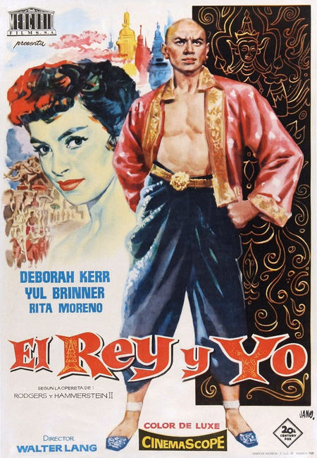 Póster de la película El rey y yo