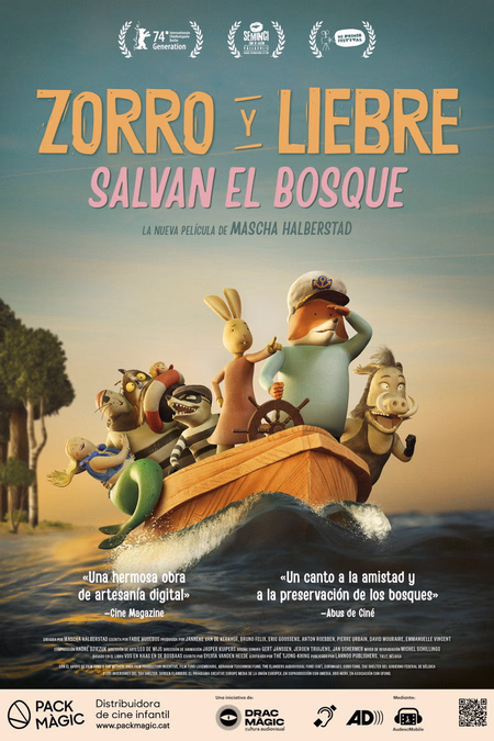 Póster de la película Zorro y Liebre salvan el bosque