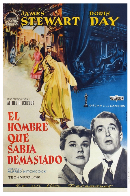 Póster de la película El hombre que sabía demasiado