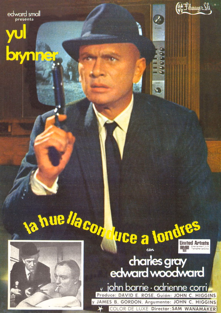 Póster de la película La huella conduce a Londres