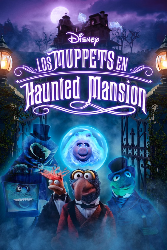 Póster de Los Muppets en Haunted Mansion