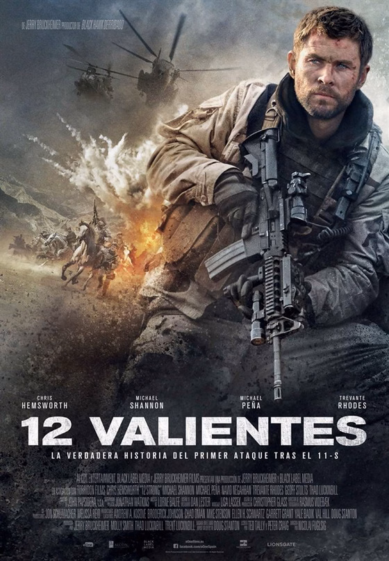 Póster de 12 valientes