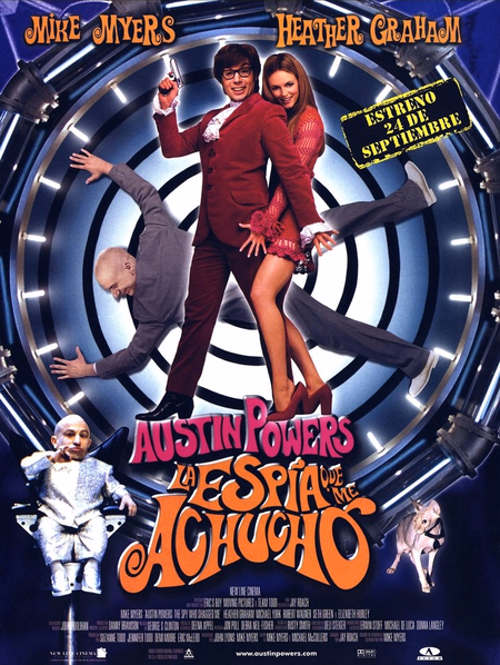 Póster de la película Austin Powers: La espía que me achuchó