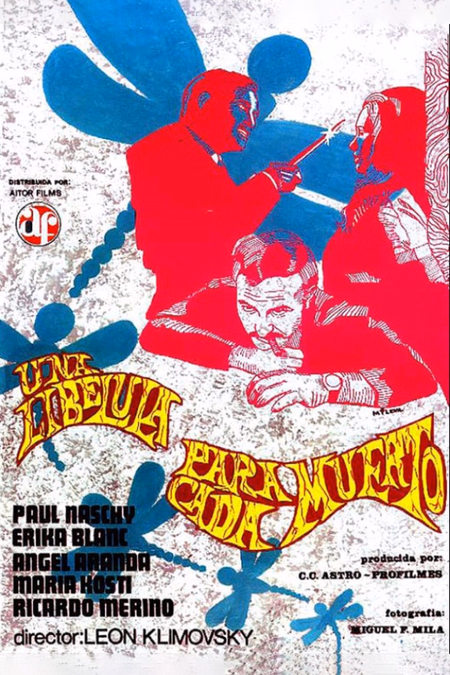 Póster de la película Una libélula para cada muerto