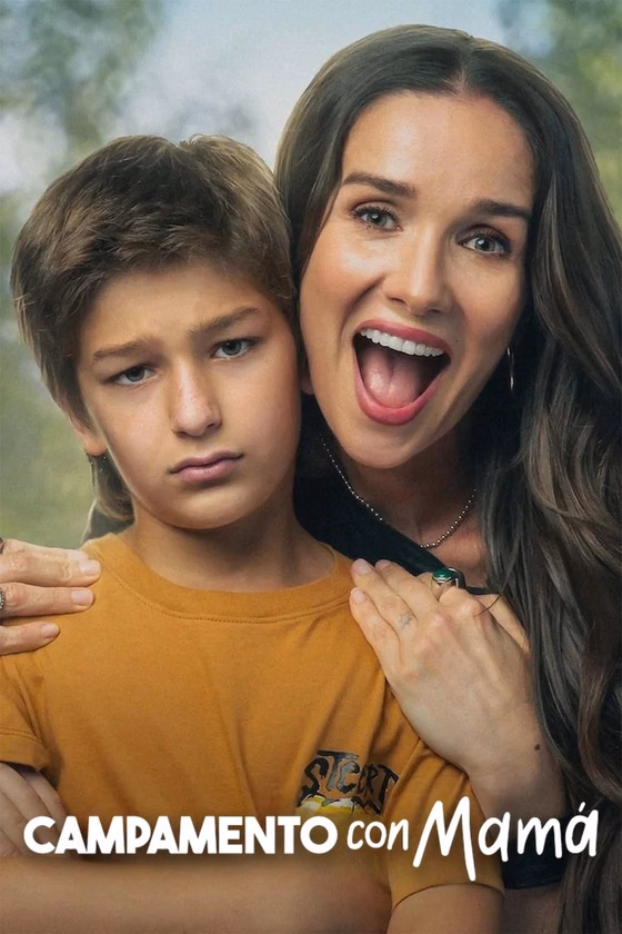 Póster de Campamento con mamá