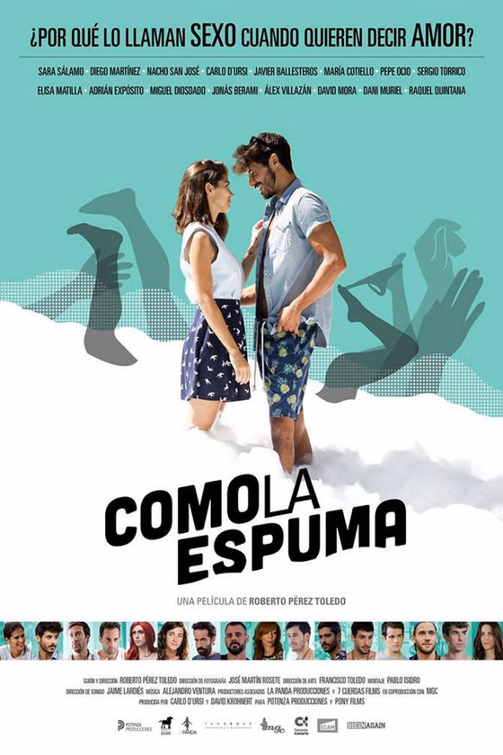Póster de Como la espuma