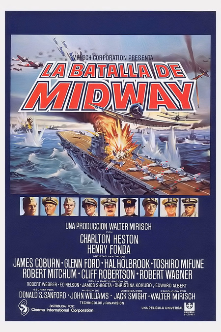 Póster de la película La batalla de Midway