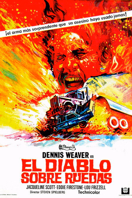 Póster de la película El diablo sobre ruedas