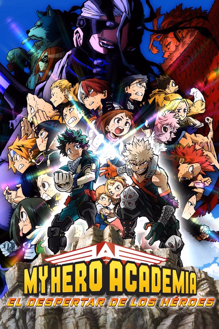 Póster de la película My Hero Academia: El despertar de los héroes