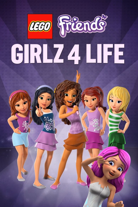 Póster de la película LEGO Friends: Girlz 4 Life