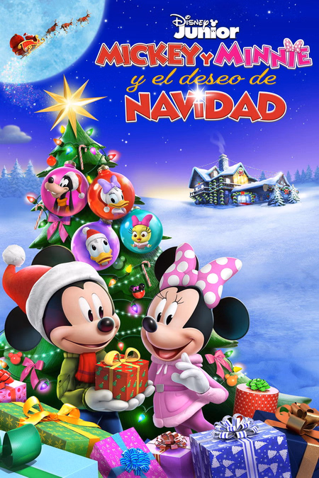 Póster de la película Mickey y Minnie y el deseo de Navidad