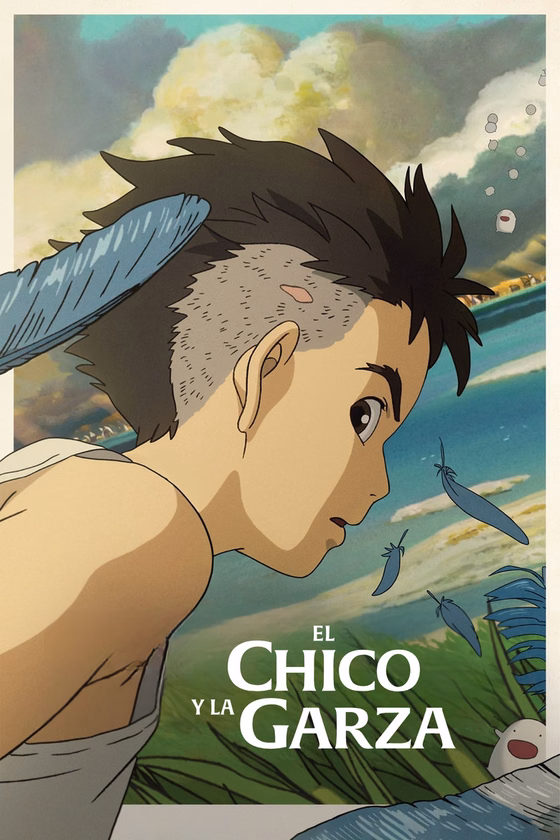 Póster de El chico y la garza