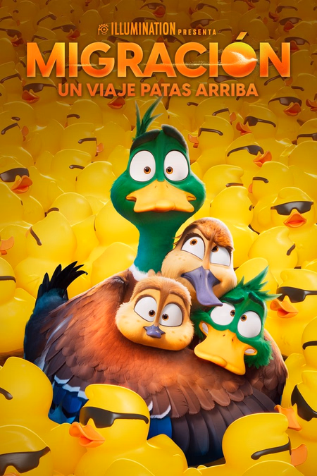 Póster de la película Migración. Un viaje patas arriba
