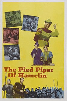 Póster de la película El flautista de Hamelín