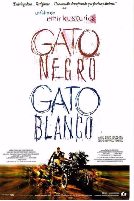 Póster de la película Gato negro, gato blanco