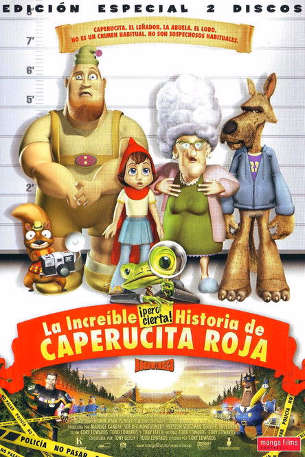 Póster de la película La increíble pero cierta historia de Caperucita Roja