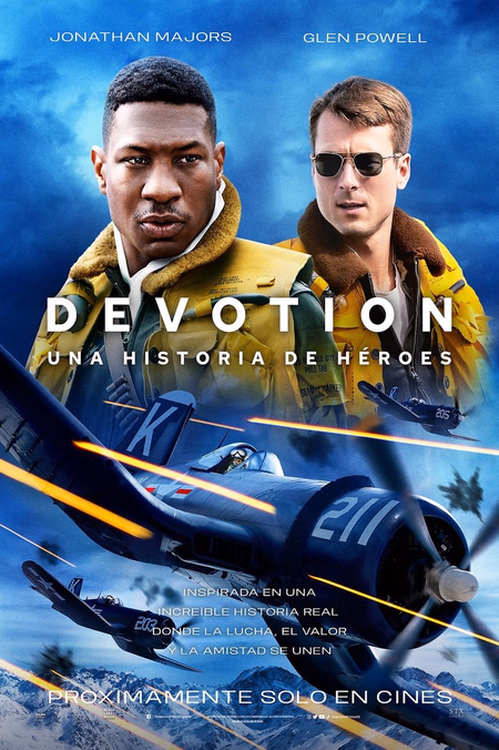Póster de la película Devotion. Una historia de héroes