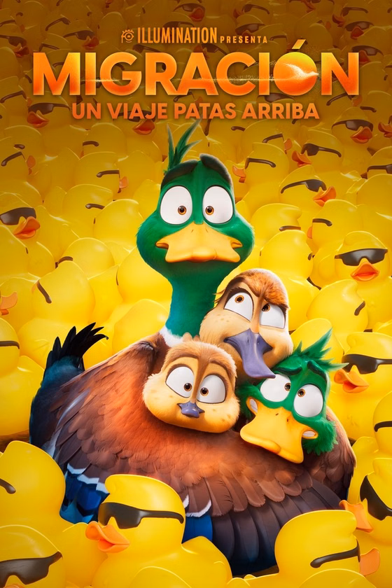 Póster de Migración. Un viaje patas arriba