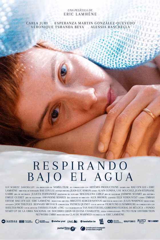 Póster de Respirando bajo el agua