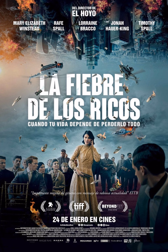 Póster de La fiebre de los ricos