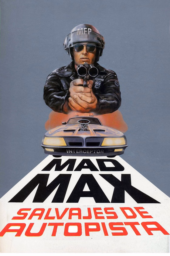 Póster de Mad Max: Salvajes de la autopista