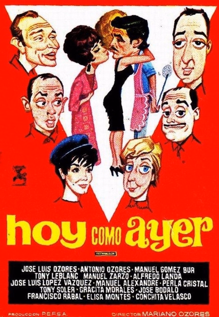 Póster de la película Hoy como ayer