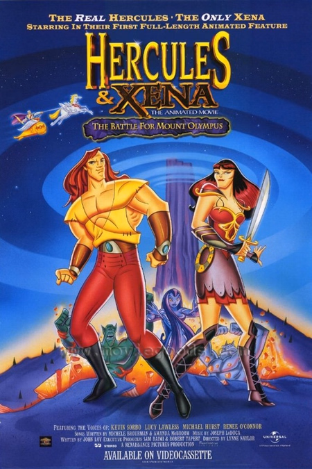 Póster de la película Hércules & Xena: La Batalla por el Monte Olimpo