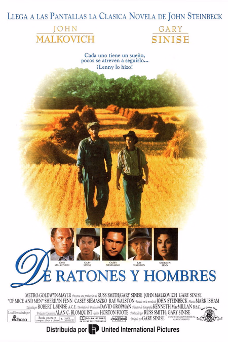 Póster de la película De ratones y hombres