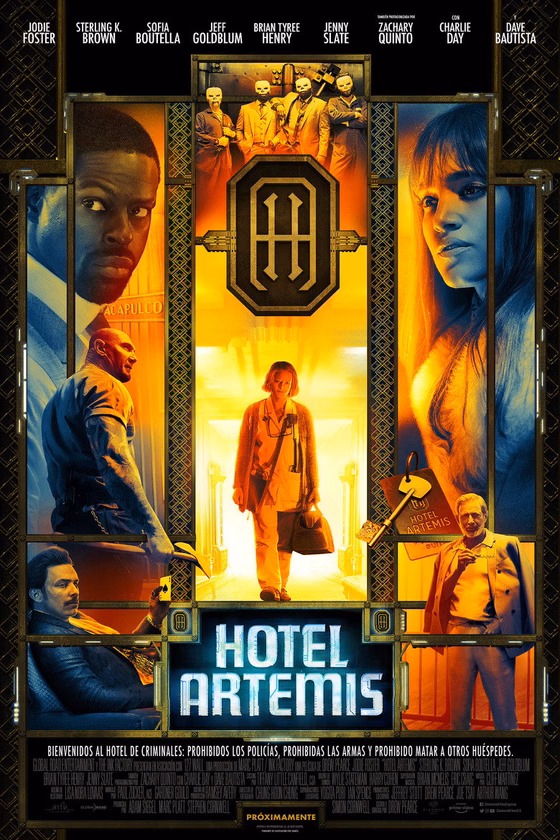 Póster de Hotel Artemis