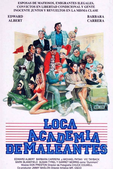 Póster de la película Loca academia de maleantes