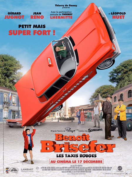 Póster de la película Benito Sansón y los taxis rojos