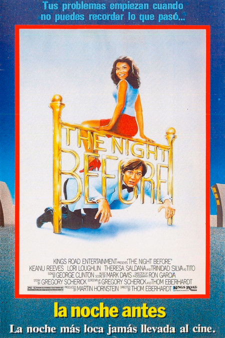 Póster de la película La noche antes