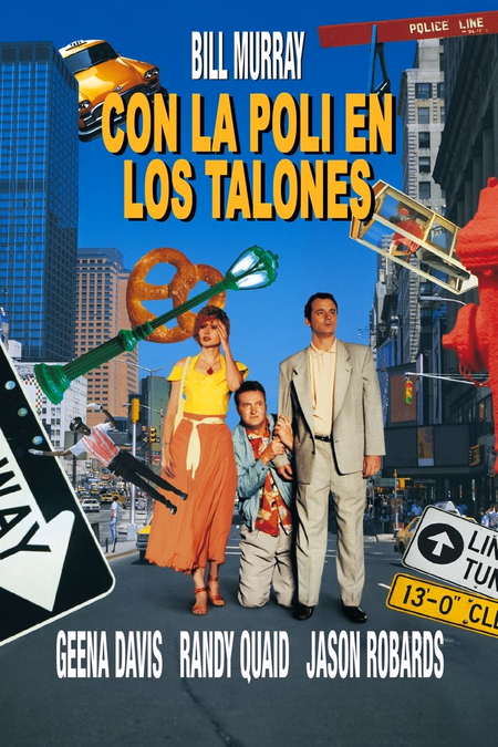 Póster de la película Con la poli en los talones
