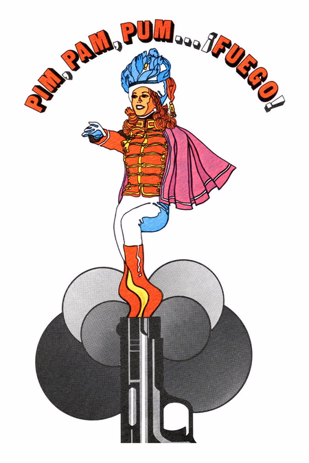 Póster de la película Pim, pam, pum… ¡fuego!