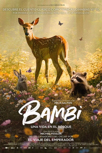Póster de Bambi, una vida en el bosque
