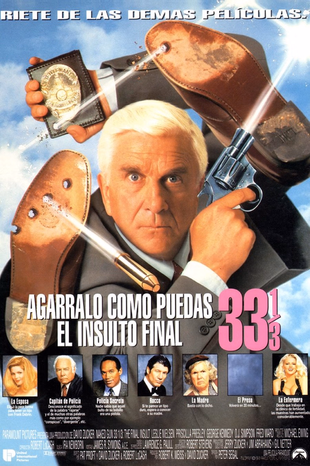 Póster de la película Agárralo como puedas 33 1/3: el insulto final