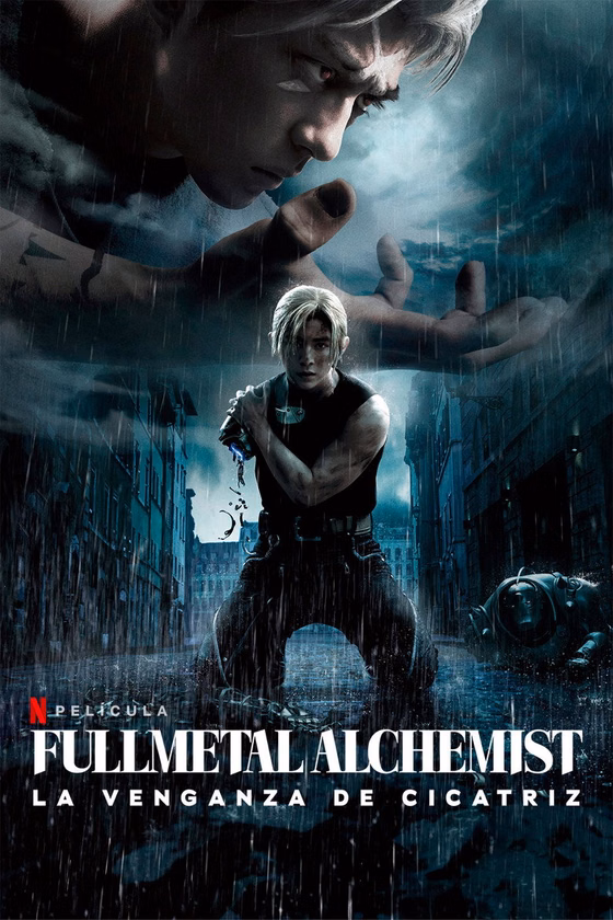 Póster de Fullmetal Alchemist: La venganza de Cicatriz