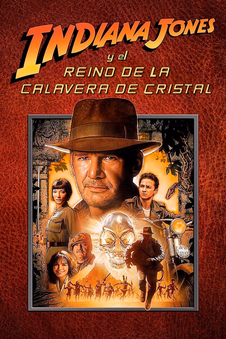 Póster de la película Indiana Jones y el reino de la calavera de cristal
