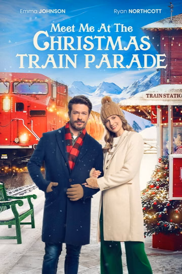 Póster de Conocerme en el desfile de tren de Navidad
